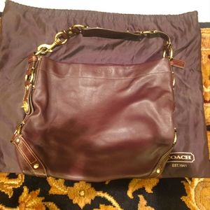 Brand new coach purse brown
